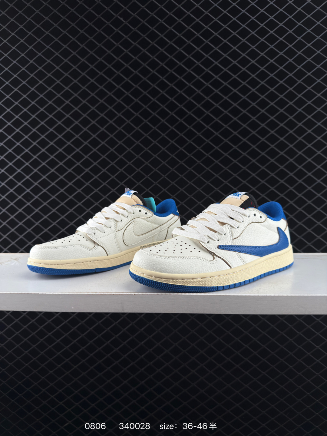 fragment design x Travis Scott x Nike Air Jordan 1 Low OG SP”Black/Green Toe“